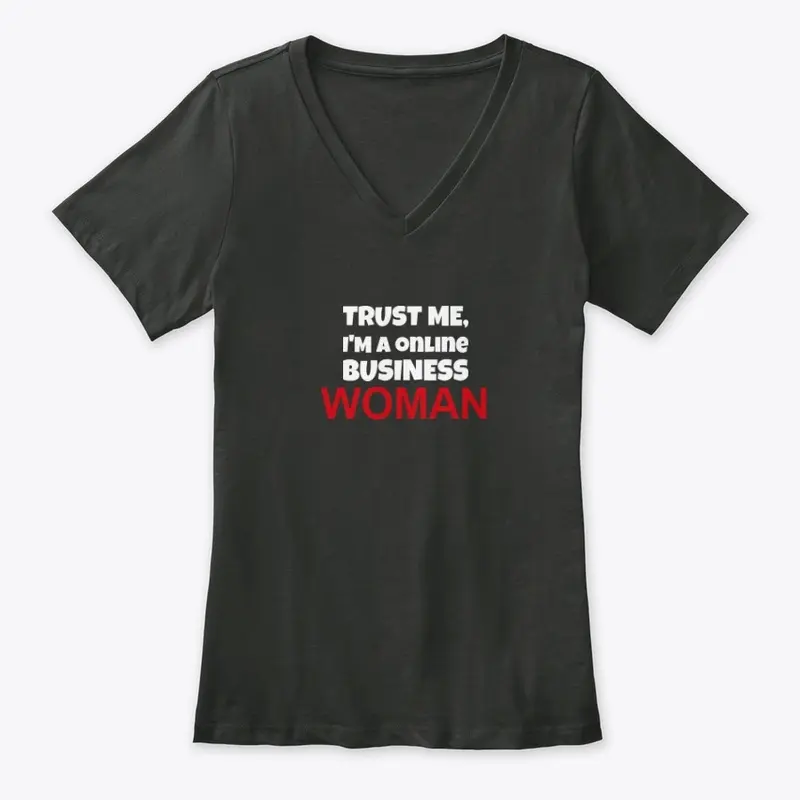 Online Business Woman