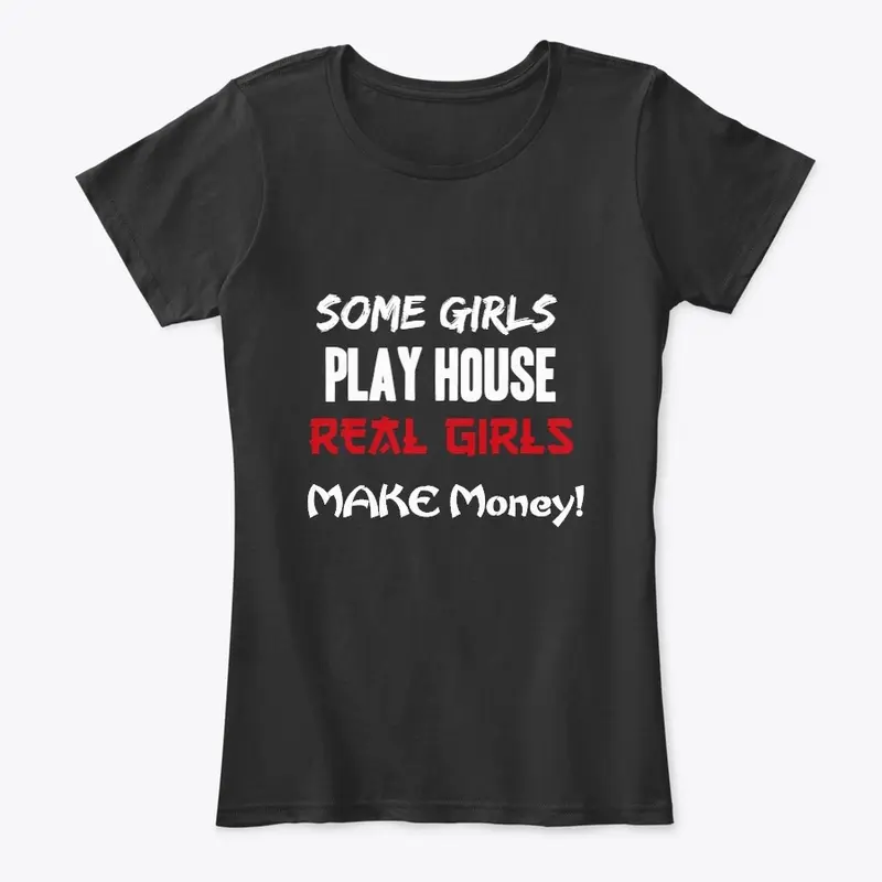 Girls Play Business Tees- Leggy